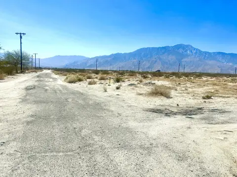 Expansive Desert Hot Springs Land