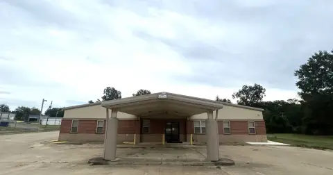 School Building with Classrooms