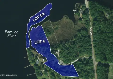 Waterfront Land on Pungo Creek