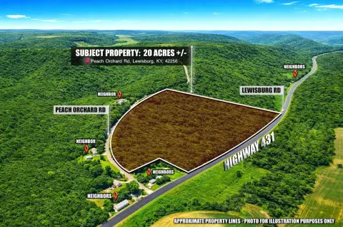 Versatile Wooded Acreage in Lewisburg, KY