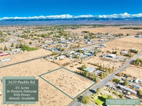 Pahrump Land with Mountain Views