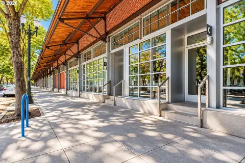 Creative Space in Brick Building