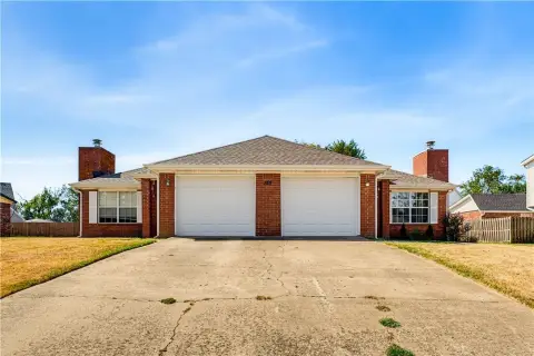 Trail-Connected Duplex with Garages