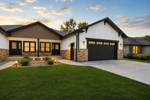 Single-Family Home with Covered Patio