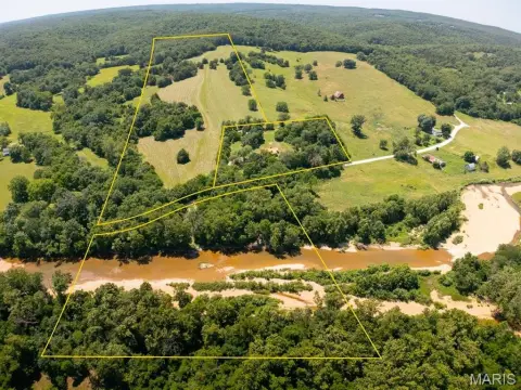 Agricultural Pasture with Creek