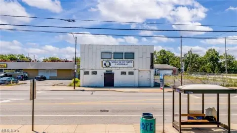 Church Building with Parking
