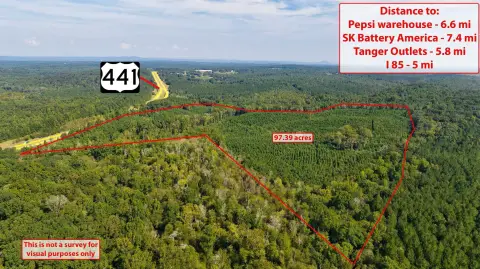 97 Acres on Highway 441