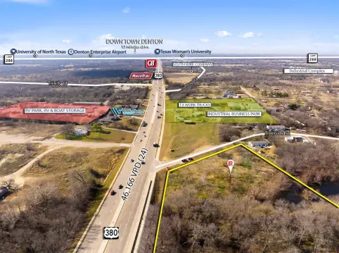 Commercial Land with Highway Frontage