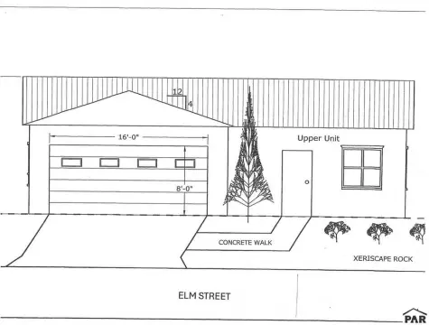 Duplex with Attached Garages