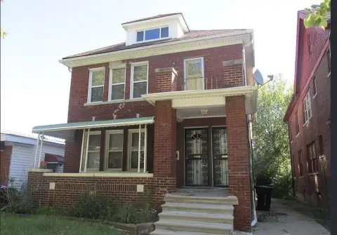 Brick Duplex with Separate Entrances