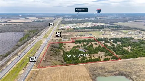 Caddo Mills Land on Highway