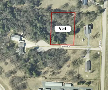 One-Acre Wooded Lot in Hart