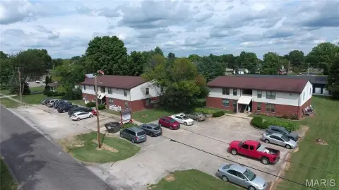 Brick Apartment Building with Central Air
