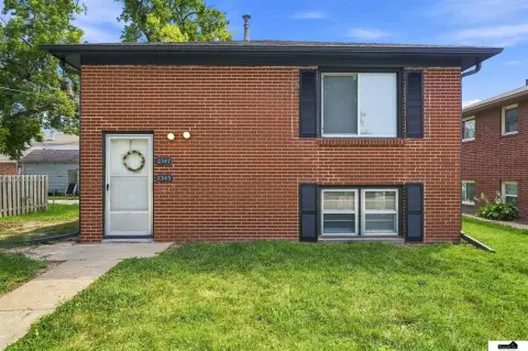 Brick Duplex with Shared Laundry