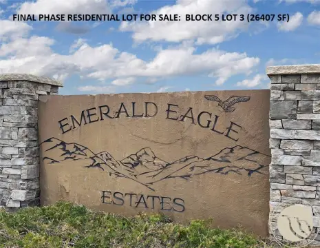 Residential Lot in Emerald Eagle