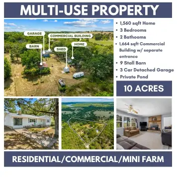 Mixed-Use Property with Horse Barn
