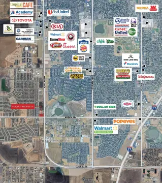 Prime Amarillo Retail Development Land