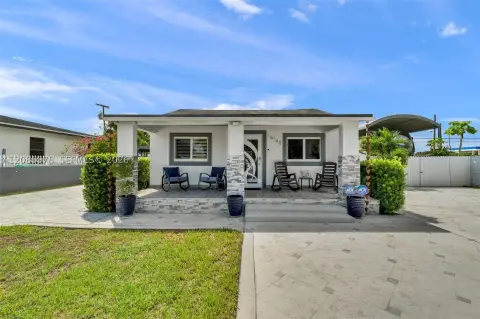 Duplex With Remodeled Rear Unit