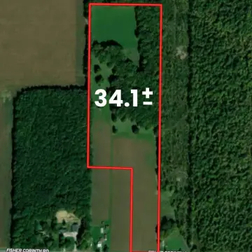 34.1-Acre Farm and Wooded Land