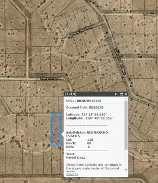 Rio Rancho Land Opportunity