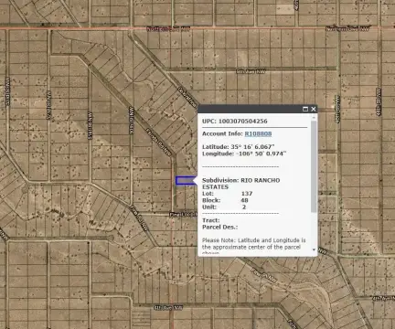 Rio Rancho Land Investment