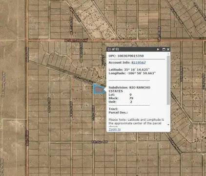 Rio Rancho Land Opportunity