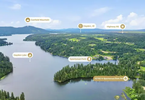 Waterfront Land with Private Shoreline