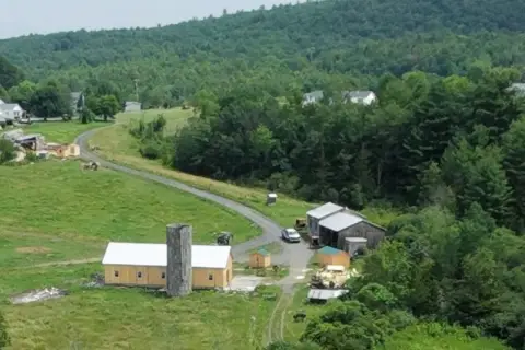 Rustic Farm With Barns