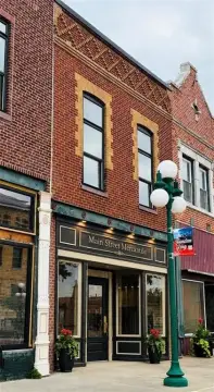 Rebuilt Mixed-Use Square Building