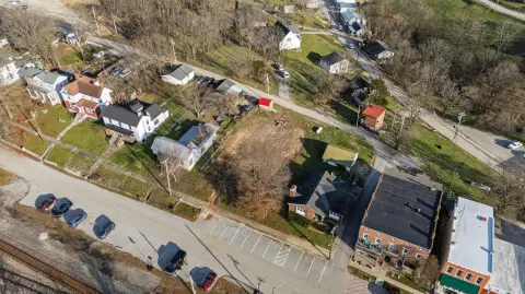 Cleared Vacant Lot on Main