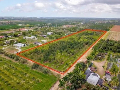 Fenced Avocado Farm