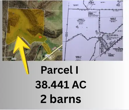 Stunning 38-Acre Farm with Barns