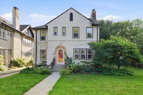 Historic Tudor Duplex with Garages