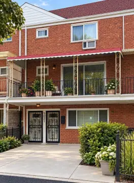 Brick Duplex with Balcony