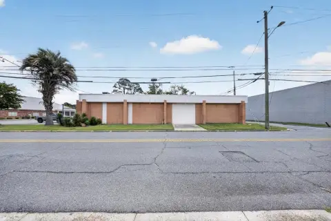 Brick Corner Commercial Building
