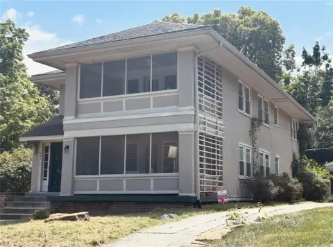 Two-Unit Duplex with Screened Porches