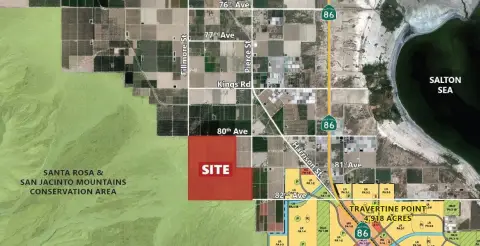 Expansive Land Parcel, Oasis, CA