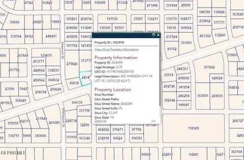 Spacious Lot in Horizon City