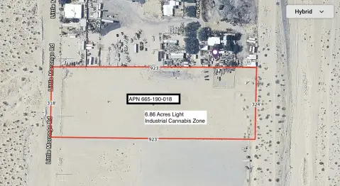 Industrial Land with Cannabis Zoning