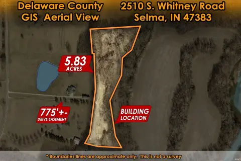 Secluded Land Parcel in Selma, IN