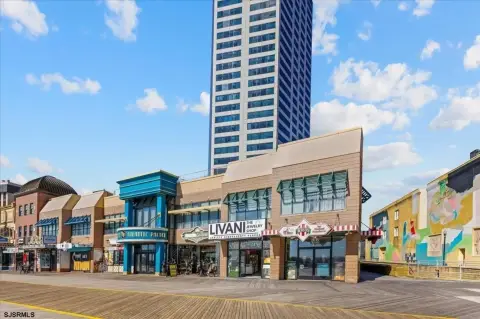 Remodeled Storefront on Atlantic City Boardwalk