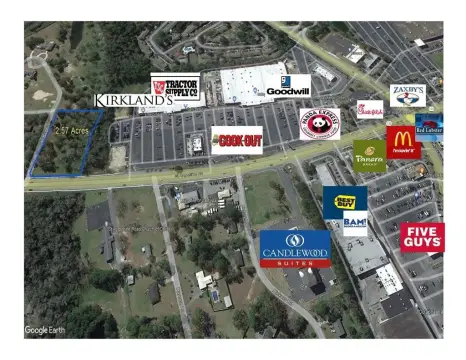 Commercial Land with Corridor Frontage