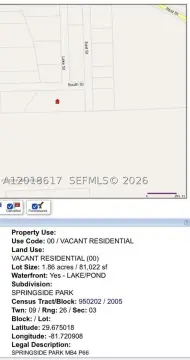 Waterfront Residential Land Parcel