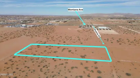 4.44 Acres Land in El Paso