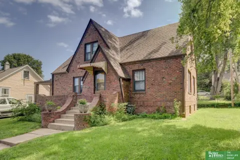 Brick Duplex with Attached Garage