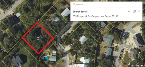 Canyon Lake Residential Lot