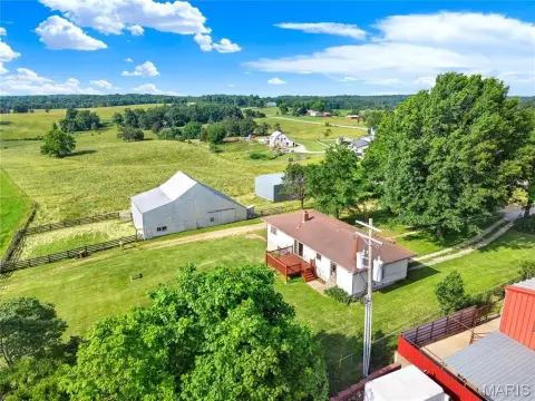 Farm with Lake and Farmstead