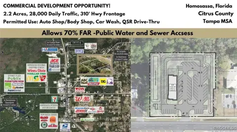Prime Development Land in Homosassa