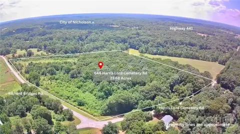 Corner Acreage with Road Frontage