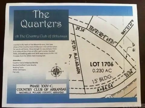 Residential Lot in Maumelle, AR